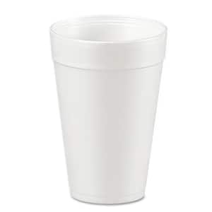 32 oz. White Disposable Foam Cups (25/Bag 20 Bags/Carton)