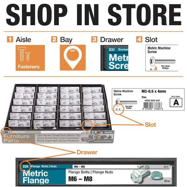 Everbilt M5-0.8x16mm Stainless Steel Pan Head Phillips Drive