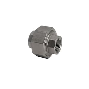 1 in. 316 Stainless Steel 150 lbs. Threaded Union