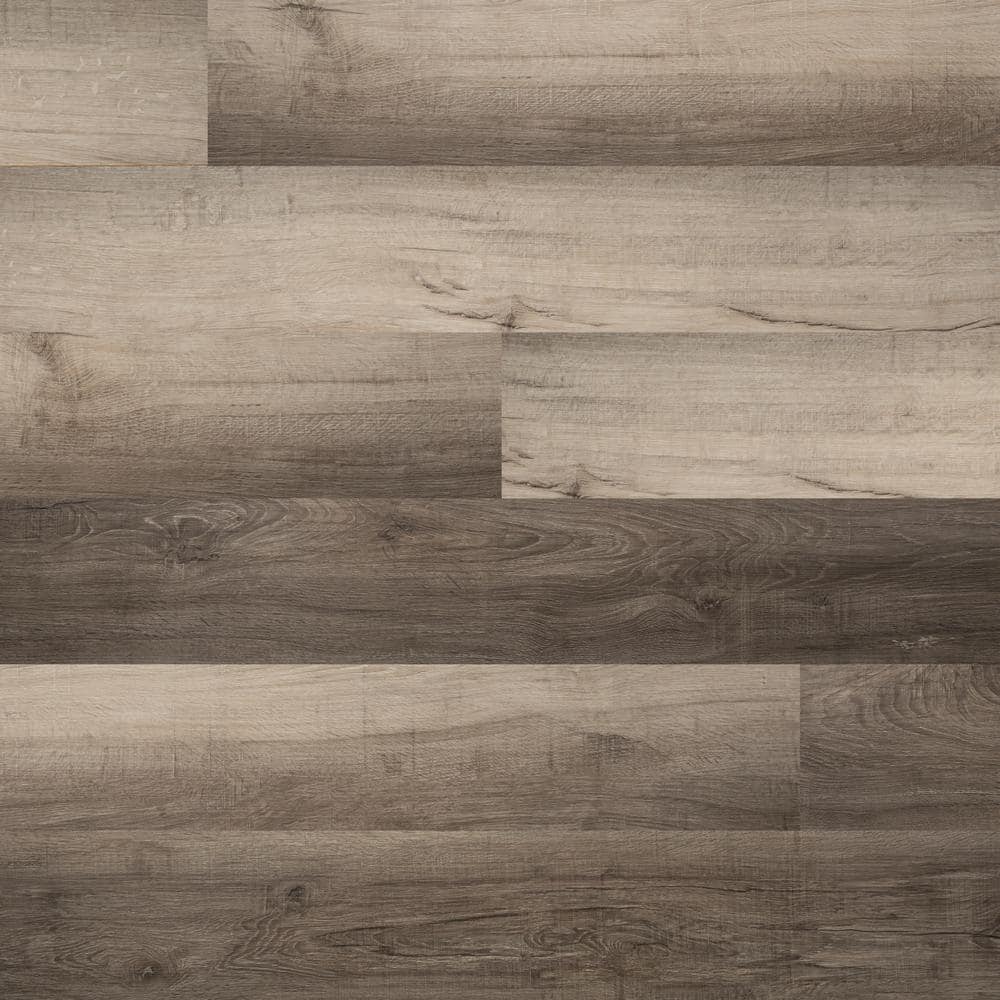 Discount Flooring Depot Aquastone - Waterproof Vinyl Click - Earth Grey Oak