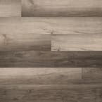 Source gray coLor Luxury vinyl wood plank floor LVT floor tile Click  floating floor Waterproof foam back SPC rigid core wood grain ven on  m.