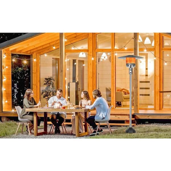 Fire Sense 45,000 BTU Stainless Steel Natural Gas Patio Heater