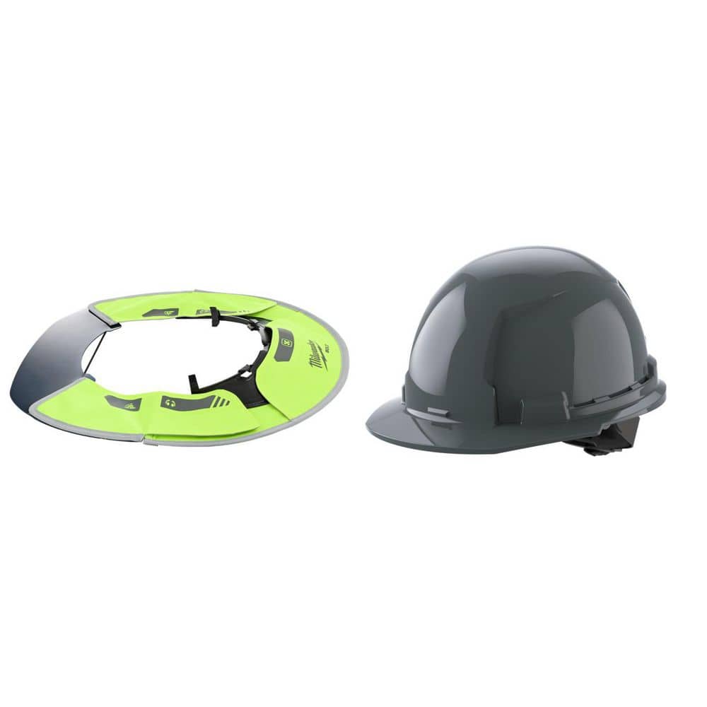 Milwaukee Bolt 200 Industriekletterhelm Hi-Vis – Warngelb, Belüftet, Robust & Komfortabel