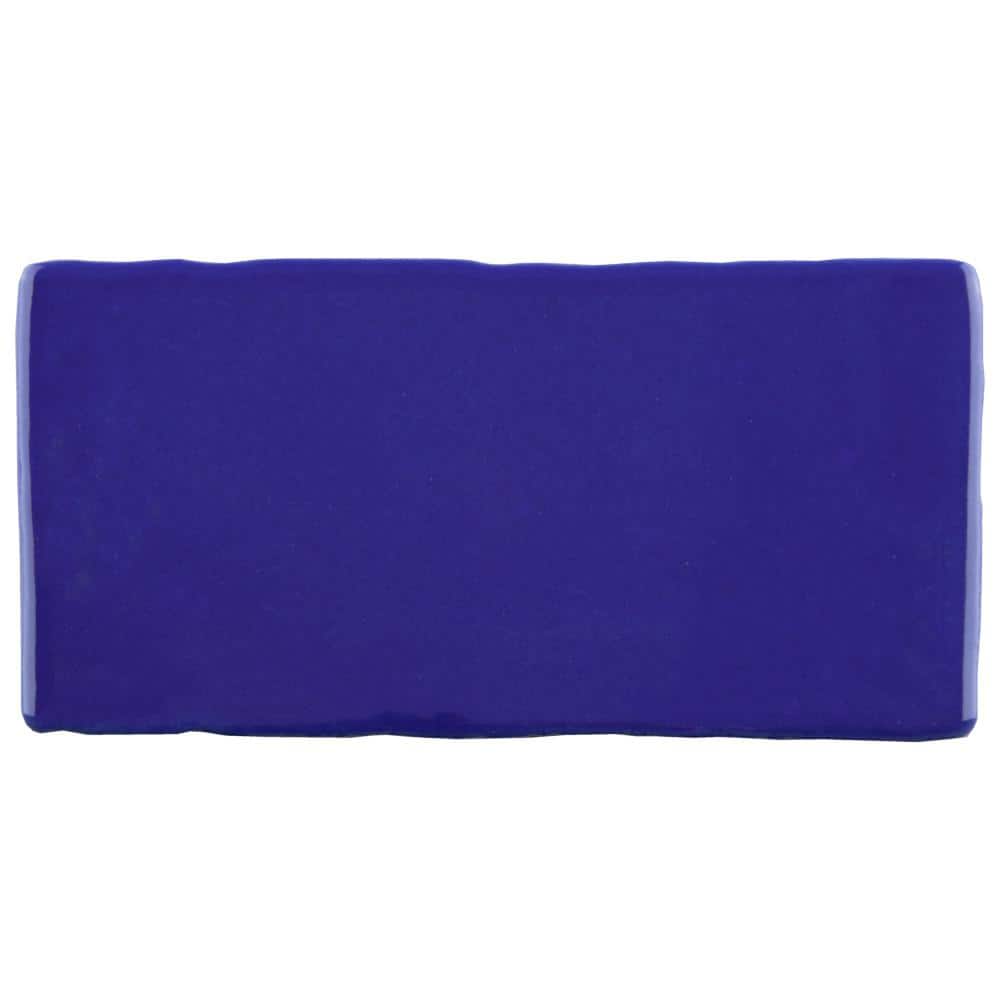 Viva Azul 3 in. x 6 in. Ceramic Wall Take Home Tile Sample price history on PriceWatchPro