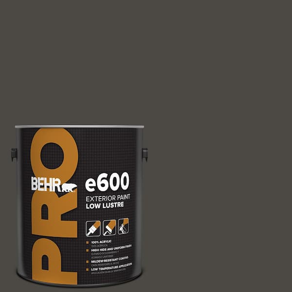 BEHR PRO 1 gal. #780F-7 Stealth Jet Low Luster Exterior Paint