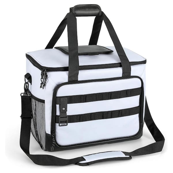 30 qt. Large Leakproof Collapsible Soft-Side Cooler with Adjustable Shoulder Straps and Extra Insulation for Travel
