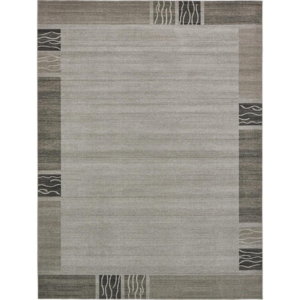 Del Mar Sarah Light Gray 10' 0 x 13' 0 Area Rug