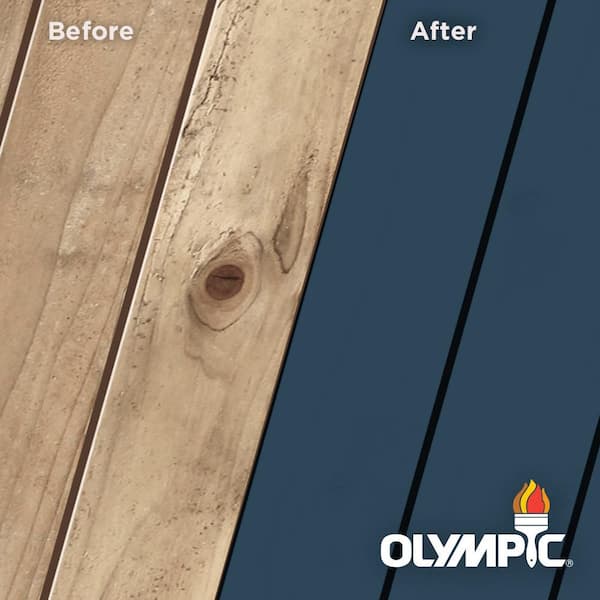 navy blue exterior wood stain