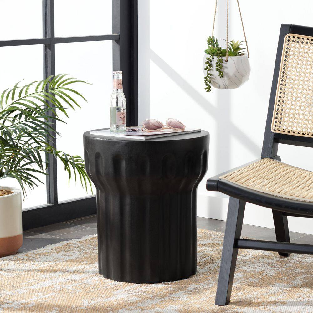 Vesta Round Concrete Outdoor Side Table price history on PriceWatchPro