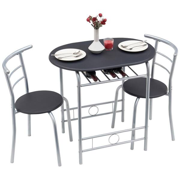 compact table chair set