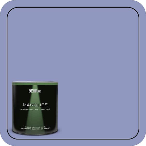 BEHR MARQUEE 1 qt. #610B-4 Intuitive Semi-Gloss Enamel Exterior Paint & Primer