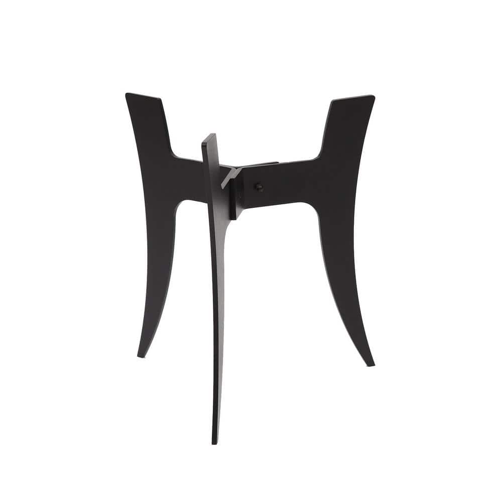Black Iron 13" Sculptural Ibex Plant Stand