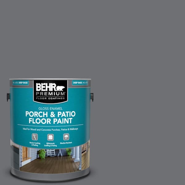 BEHR PREMIUM 1 gal. #PPU18-03 Antique Tin Gloss Enamel Interior/Exterior Porch and Patio Floor Paint