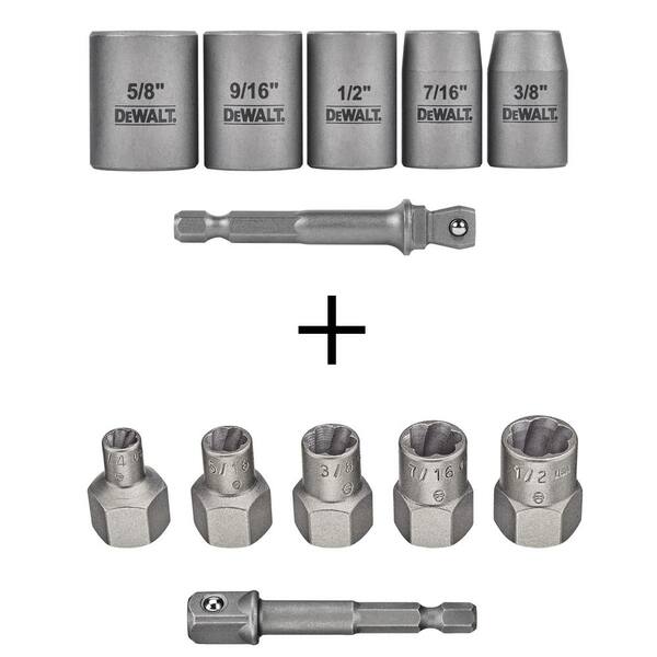 DEWALT Max Impact 3/8 in. Carbon Steel 