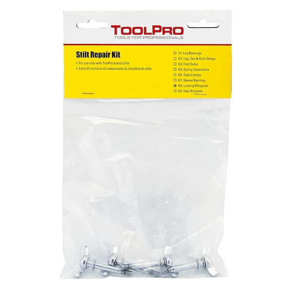 Replacement Wing Nuts Kit for Adjustable Drywall Stilts