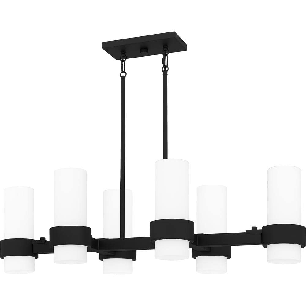 Kimora 6-Light Matte Black Chandelier price history on PriceWatchPro