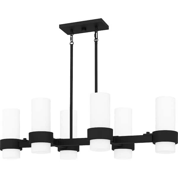 Kimora 6-Light Matte Black Chandelier