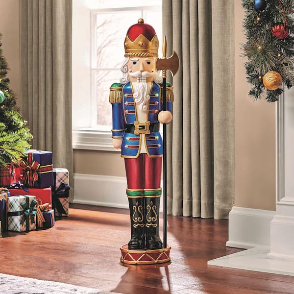 68 lighted Nutcracker blow mold from Walmart 