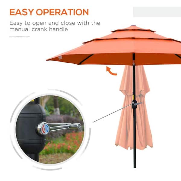 cover for glass patio table with umbrella hole Woodard Deluxe 42-Inch Square Obscure Glass Top Outdoor Dining Table with Umbrella  Hole