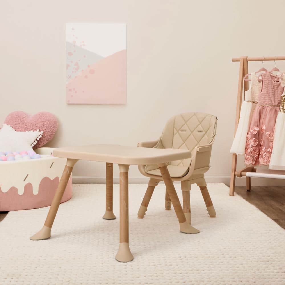 Luna Beige 4 in.1 convertible Highchair
