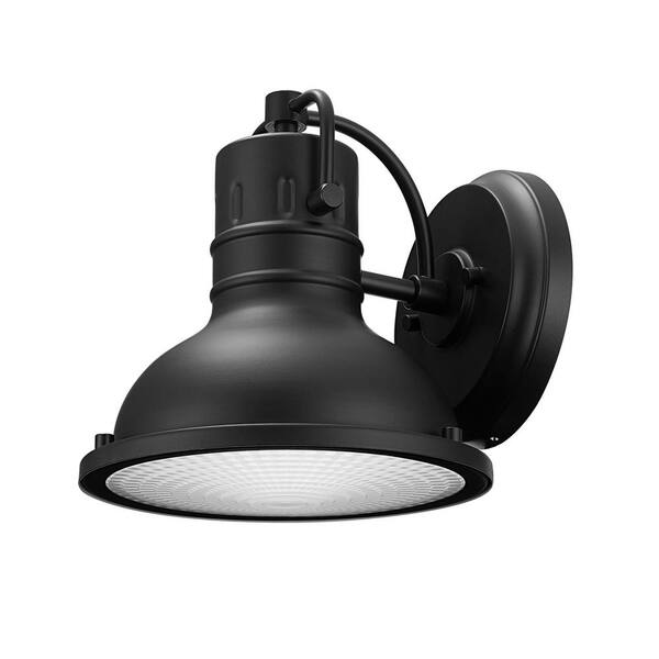Globe Electric Harbor 1 Light Black, Replacement Glass Globe For Outdoor Light Fixture