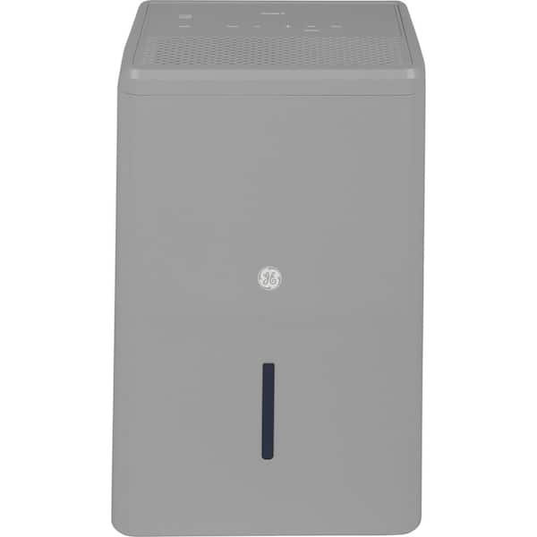 GE 50 pt. up to 4500 sq. ft. Dehumidifier in. Gray with Smart Dry ...