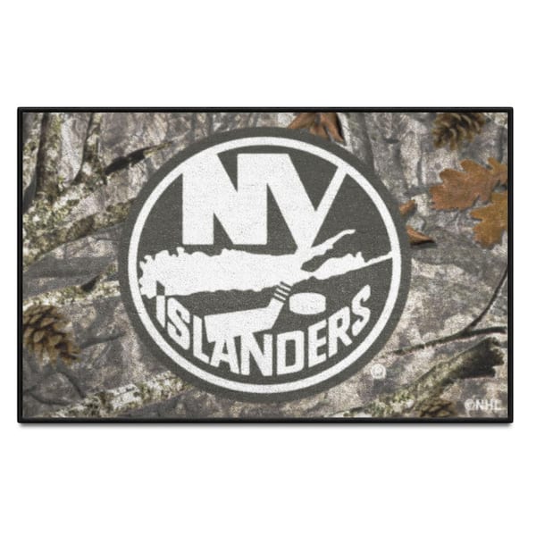 Fanmats New York Islanders Camo Starter Mat Accent Rug - 19in. x 30in.