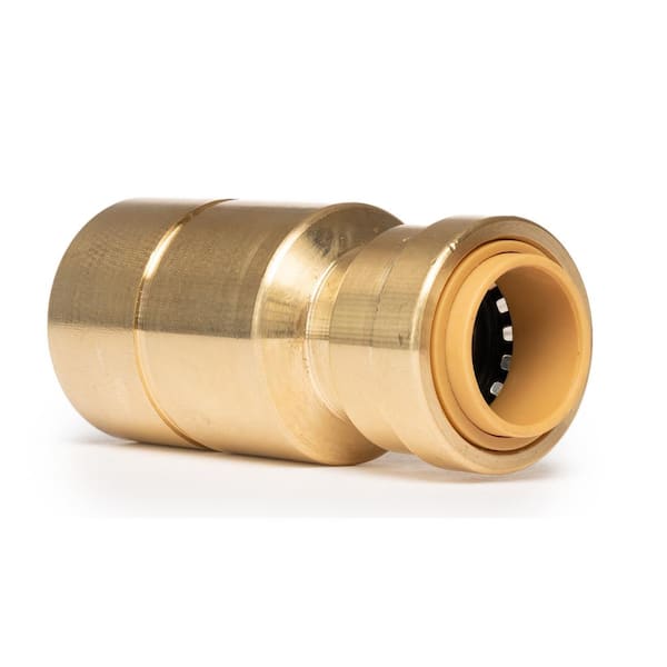 QUICKFITTING 1 in. Copper Tube Size (CTS) x 1/2 in. Push-to-Connect Brass Reducing Coupling