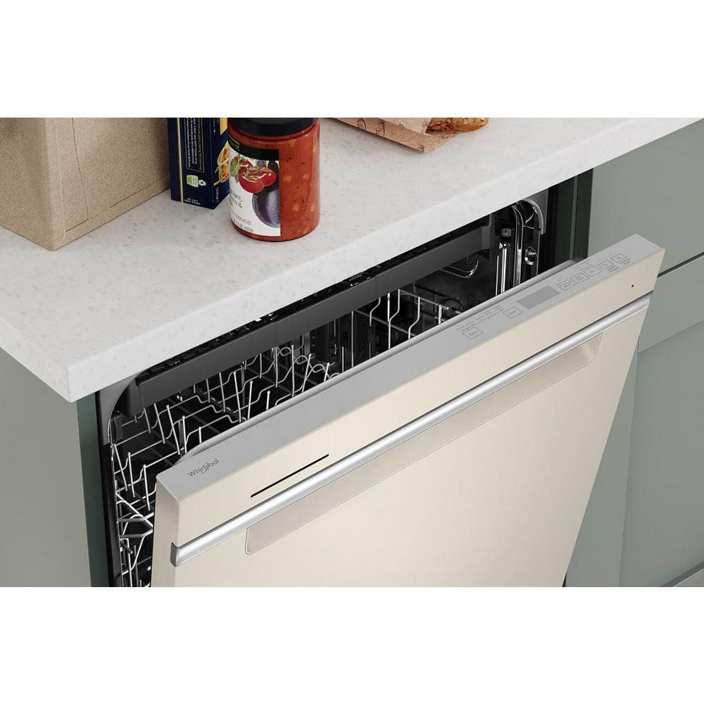 Beige Stainless Steel Energy Star Large Capacity Dishwasher