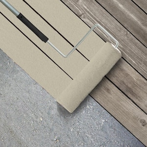 1 gal. #770C-2 Belvedere Cream Textured Low-Lustre Enamel Interior/Exterior Porch and Patio Anti-Slip Floor Paint