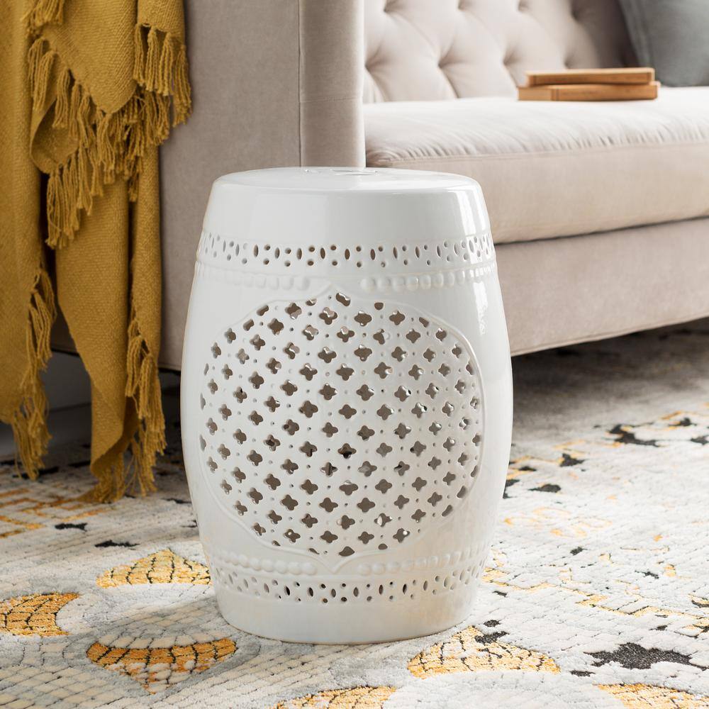 Decarolous White Stool - thumbnail 6