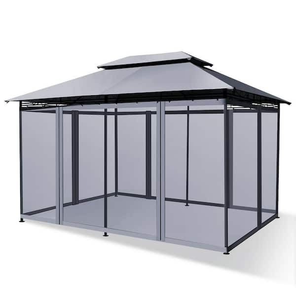 Have a question about ANGELES HOME 10 ft. x 13 ft. Gray Tent Canopy ...