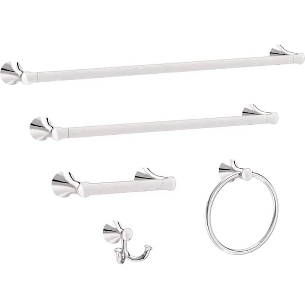 Delta Greydon 18 Wall Mounted Towel Bar Bath Hardware