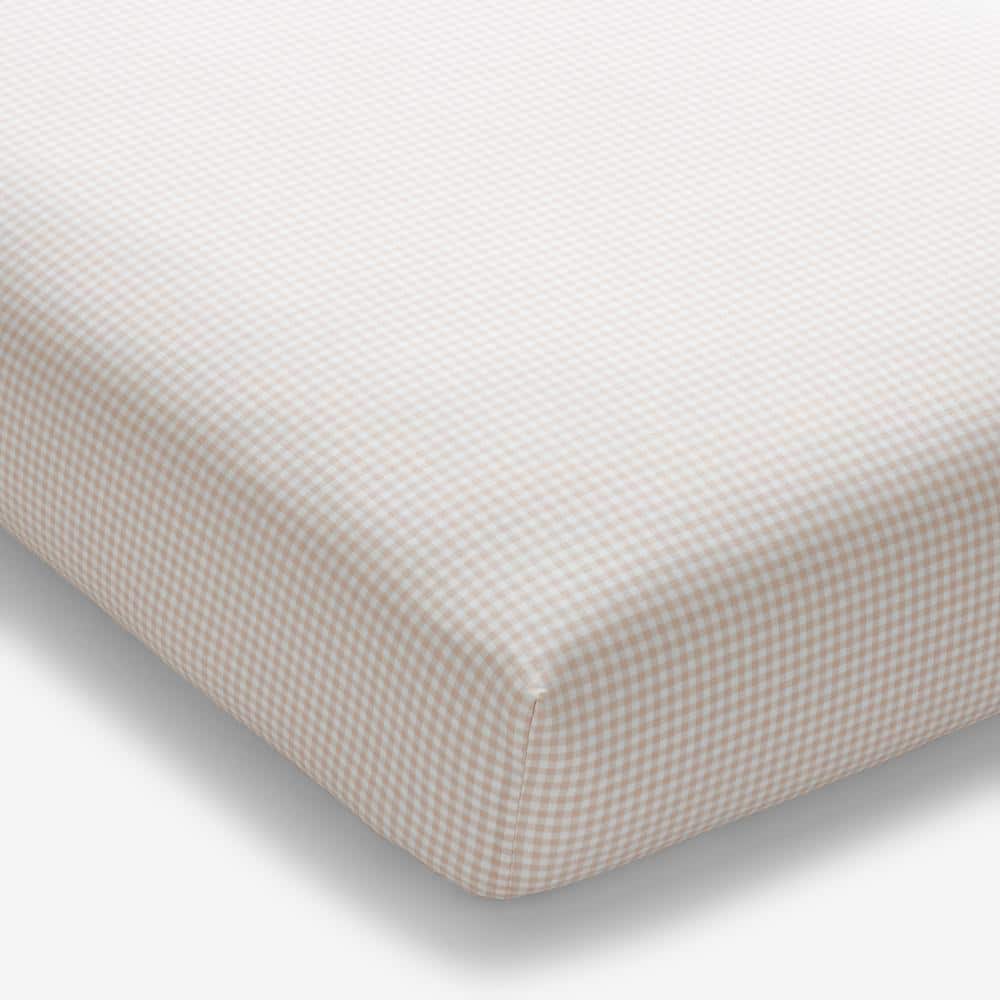 The Company Store Company Kid's Ditsy Gingham Pink Organic Cotton