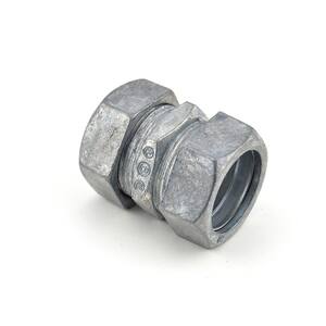 couplings compression pack emt raintight metallic electrical tube