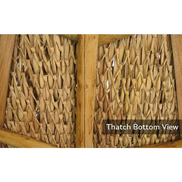 Backyard X Scapes 35 In H X 60 Ft L Mexican Palm Thatch Runner 511 60xl The Home Depot