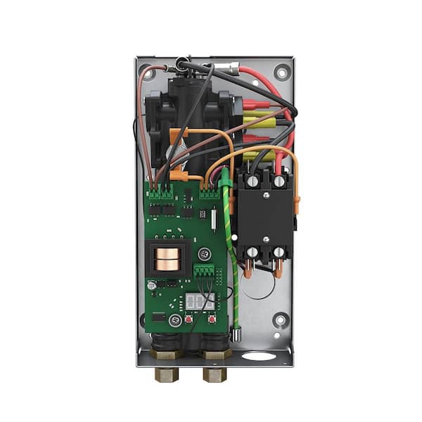 Rheem 4.1 kW, 208-Volt Thermostatic Tankless Electric Water Heater,  Commercial RTEH4208T - The Home Depot