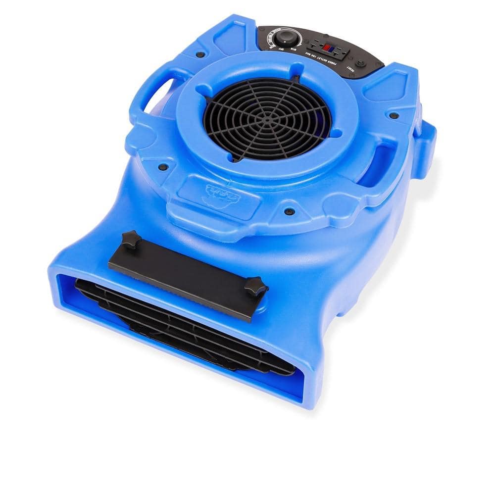 1/4 HP Low Profile Blue Air Mover Blower Fan for Water Damage Restoration Carpet Dryer Floor price history on PriceWatchPro