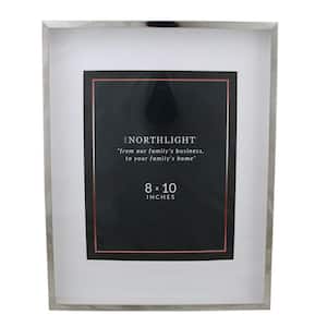 8 in. x 10 in. Silver Picture Frame