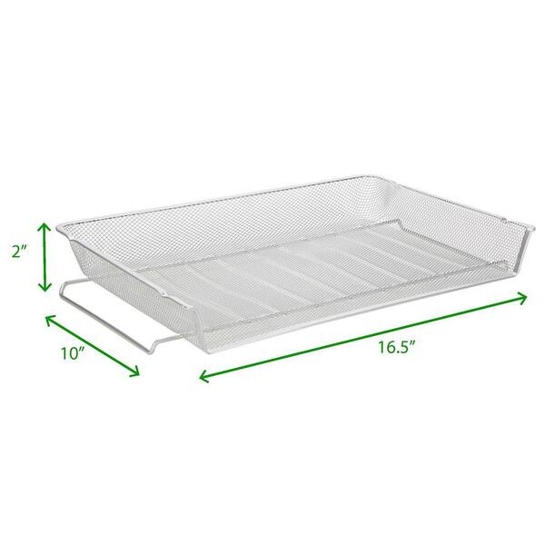 Mind Reader 2 Piece Stackable Letter Legal Tray Desk Organizer Doent Holder Storage Desktop File Silver Astack2 Sil Mind Reader 2 Piece Stackable Letter, Legal Stacking Desk Trays