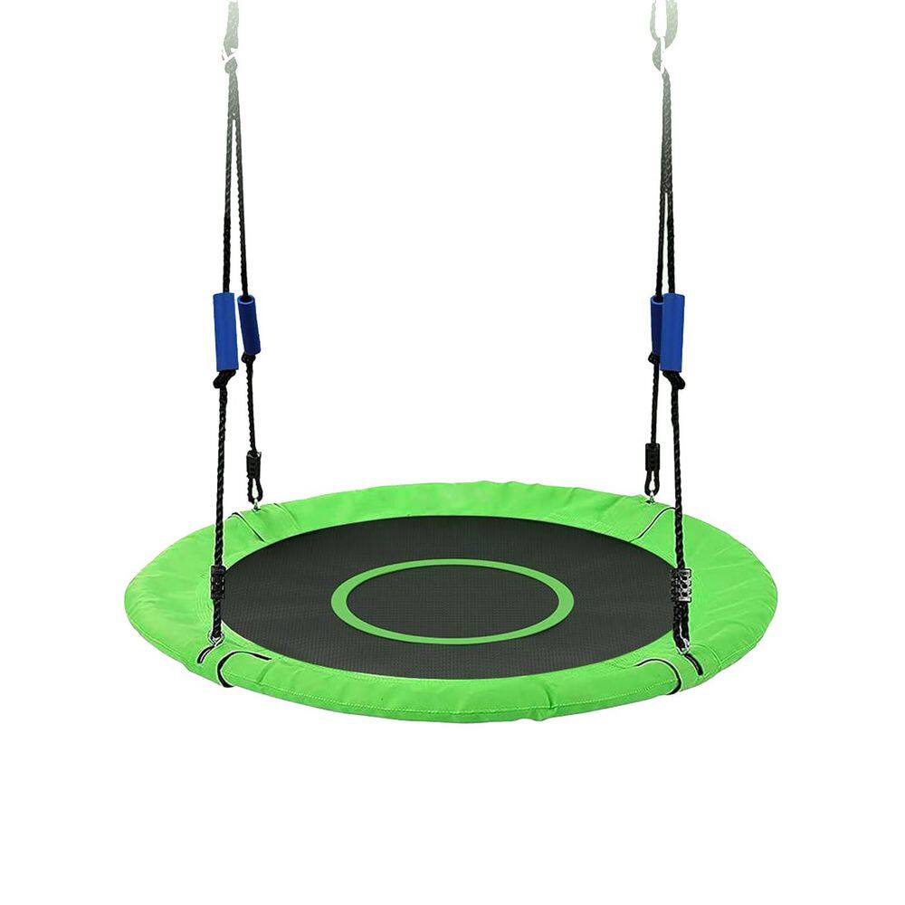 40 Inch Flying Saucer Swing 1 Pack 900D Oxford Waterproof Fabric 750Lb Capacity Adjustable Height Indoor Outdoor Use price history on PriceWatchPro
