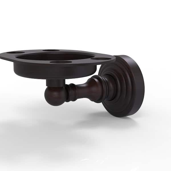Waverly Place Collection Wall Mounted Tumbler Holder/Toothbrush Holder in Venetian Bronze