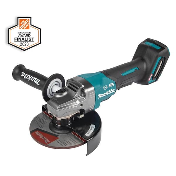 Makita 40V Max XGT Brushless Cordless 6 in. Paddle Switch Angle Grinder, with Electric Brake (Tool Only)