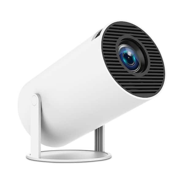1280 x 720 4K Portable Projector with 200 Lumens, Auto Keystone, Air Mouse, Voice Control, Bluetooth, Wi-Fi, USB, HDMI