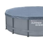 Elite 18 ft. Round x 52 in. Deep Metal Frame Pool Package with Sand Filter Pump System