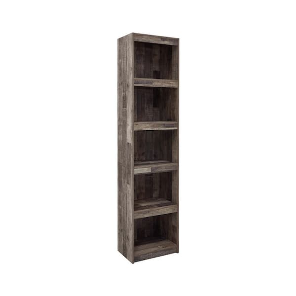 Signature DESIGN BY ASHLEY Derekson Multi Gray 71.97 in. Pier With 4 Shelves