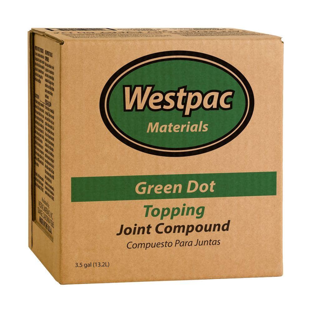 Westpac Materials 3.5 Gal. Green Dot Topping Pre-Mixed Joint Compound  18260H - The Home Depot