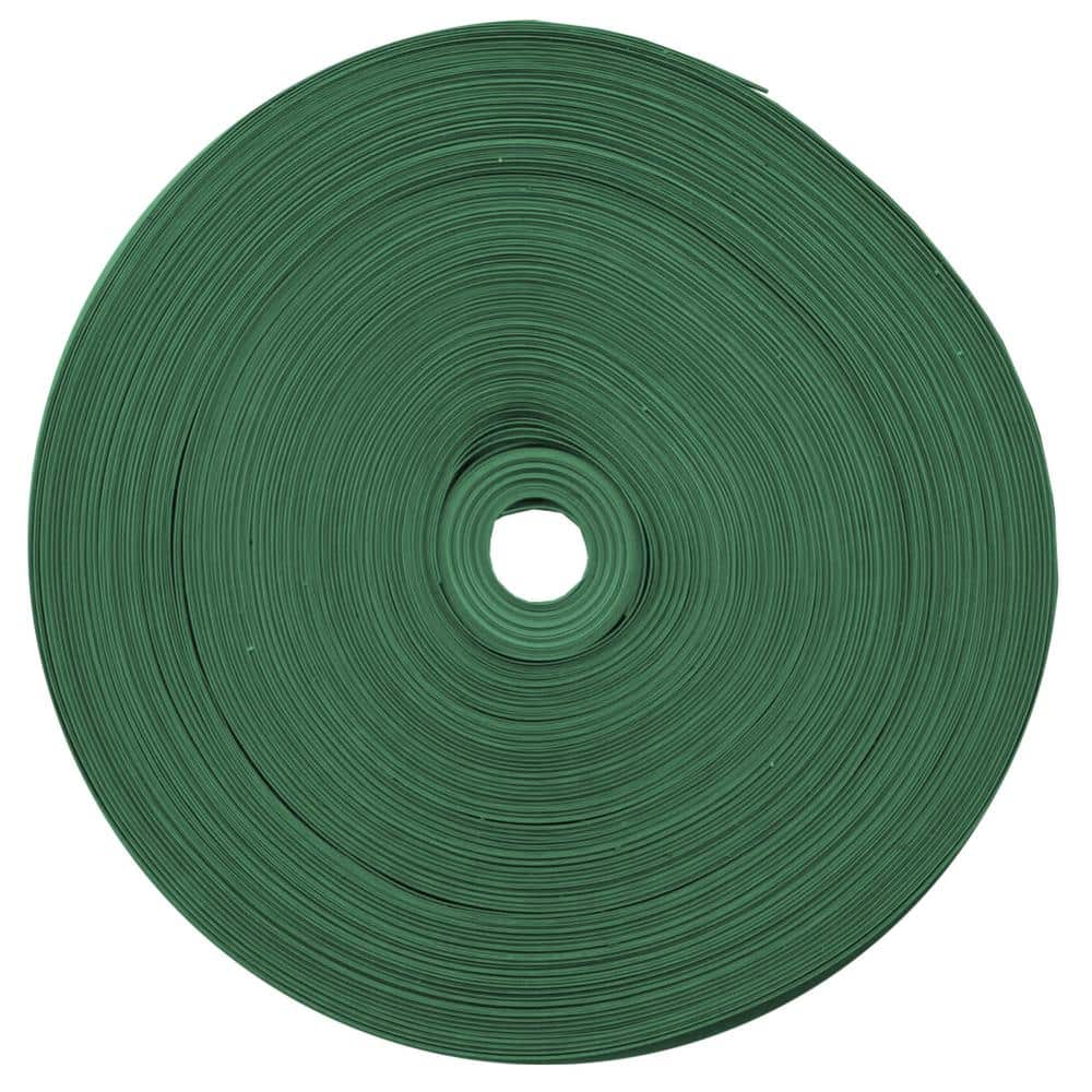 4 ft. x 250 ft. Green Chain Link Fence Economy Vinyl Fence Weave
