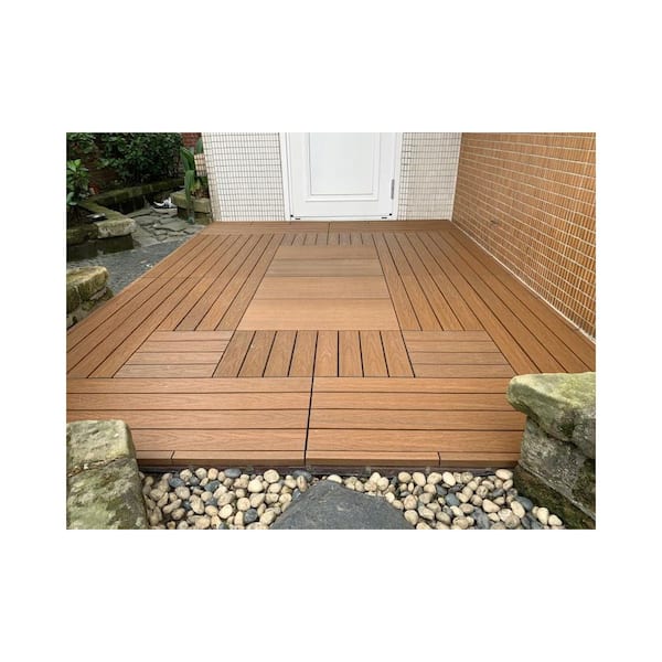 NewTechWood America Inc.: Deck Tile - Peruvian Teak 1179577