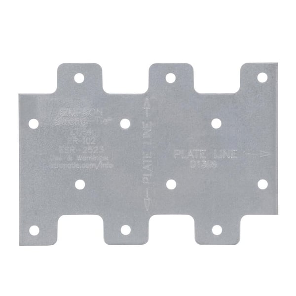 Simpson Strong-Tie LTP 3 in. x 4-1/4 in. Galvanized Lateral Tie Plate